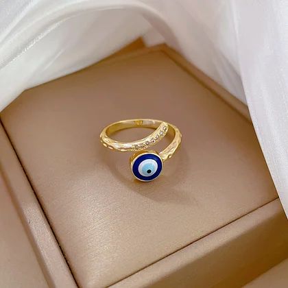 Evil Eye Aura Ring