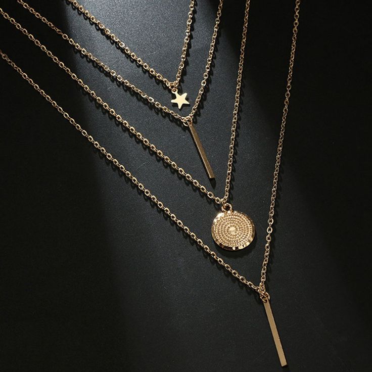 Celestial Layers Necklace
