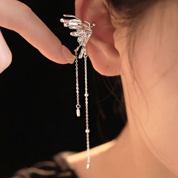Fairy Drop Chain Ear Cuff
