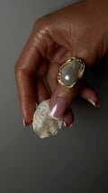 Luna Baroque Pearl Ring