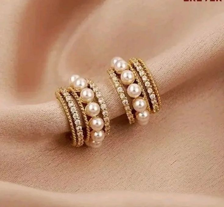 Pearl Radiance Hoop Earrings