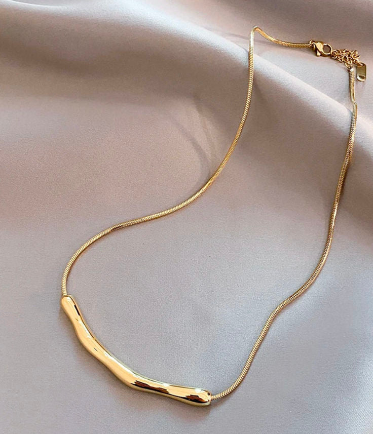 Molten Bar Necklace