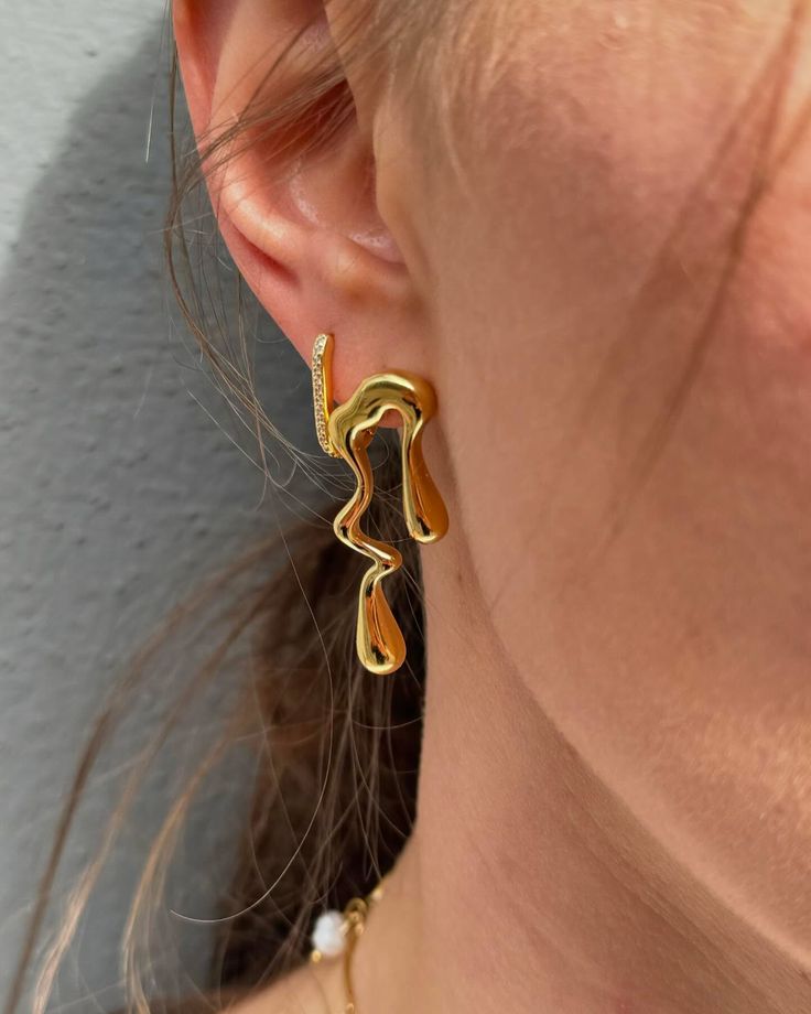 LIQUID GOLD EARRINGS