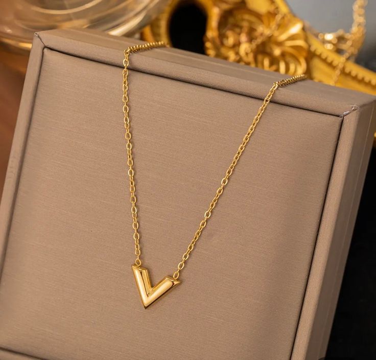 Vogue V Necklace