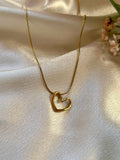 OPEN HEART NECKLACE