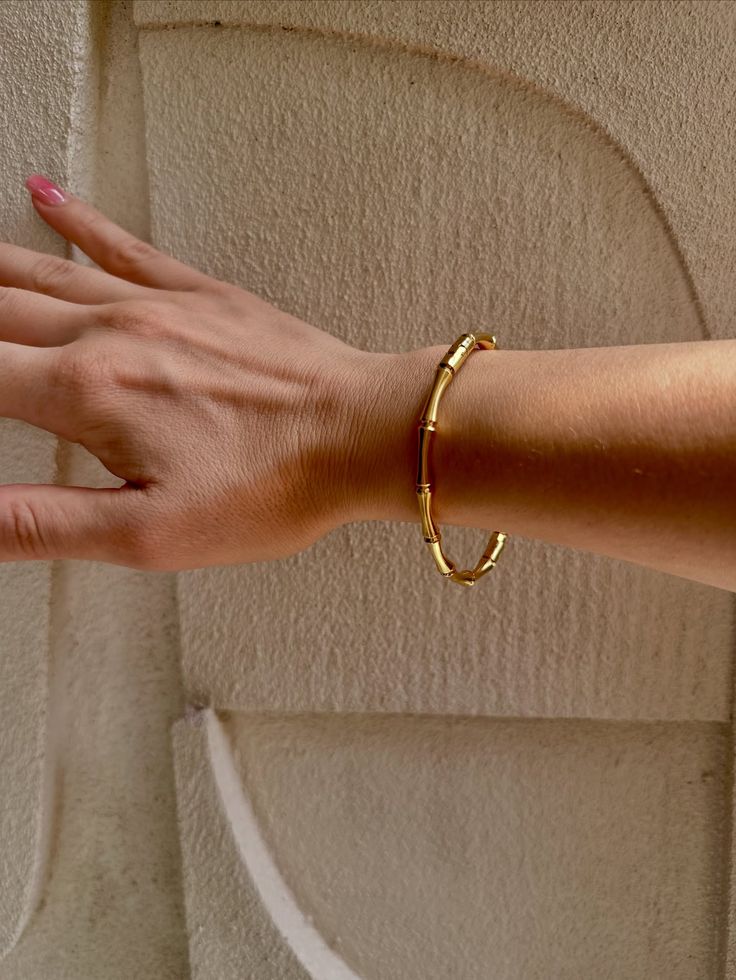 BAMBOO CUFF BANGLE