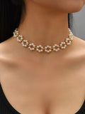 Pearl Blossom Choker