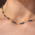Midnight Muse Beaded Choker