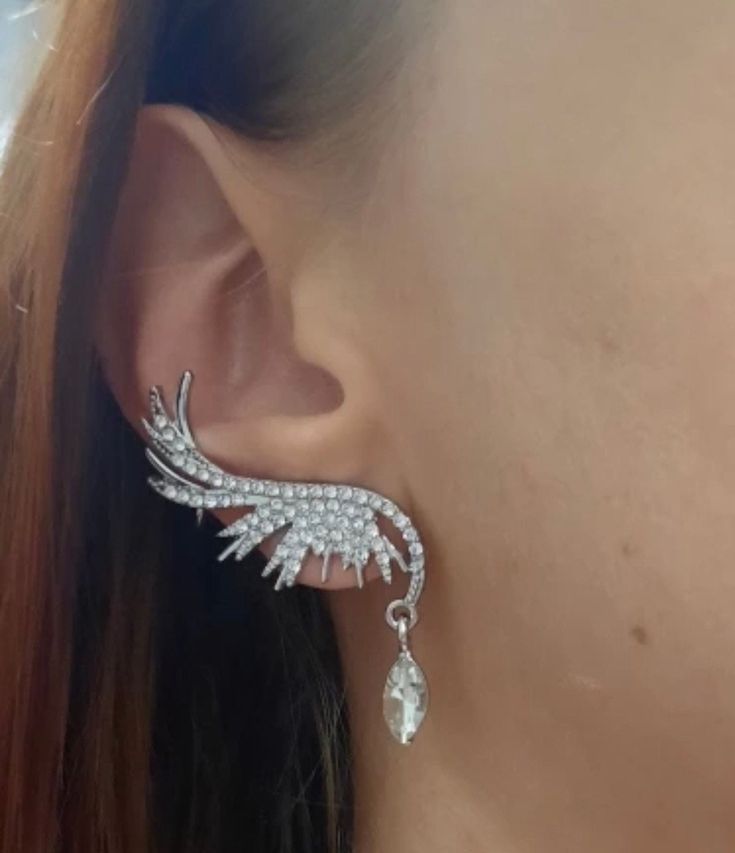 Celestial Wing Ear Cuff