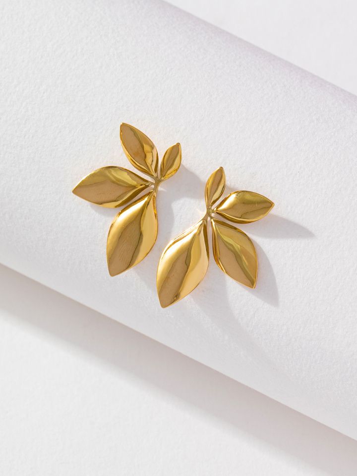 GOLDEN LEAF EARRINGS